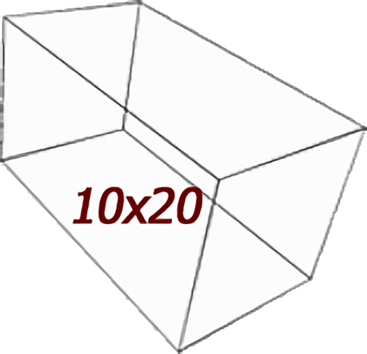 10 x 20 Unit