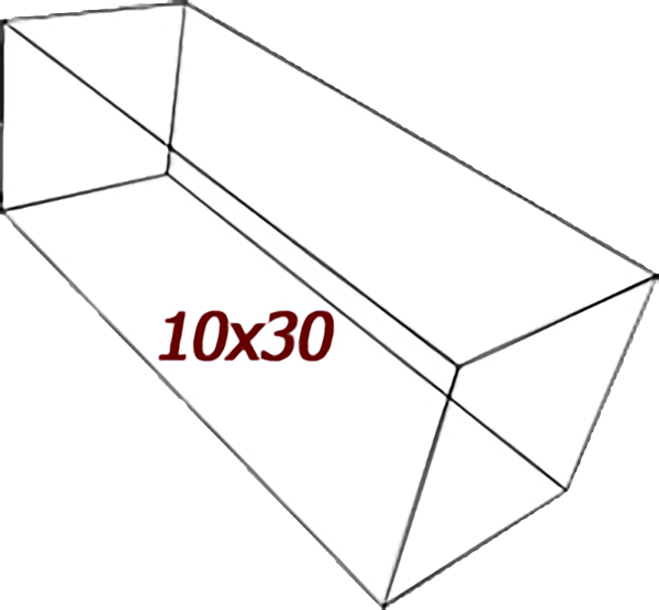 10 x 30 Unit
